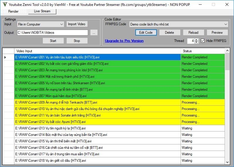 Youtube Zenni Tool (miễn phí)